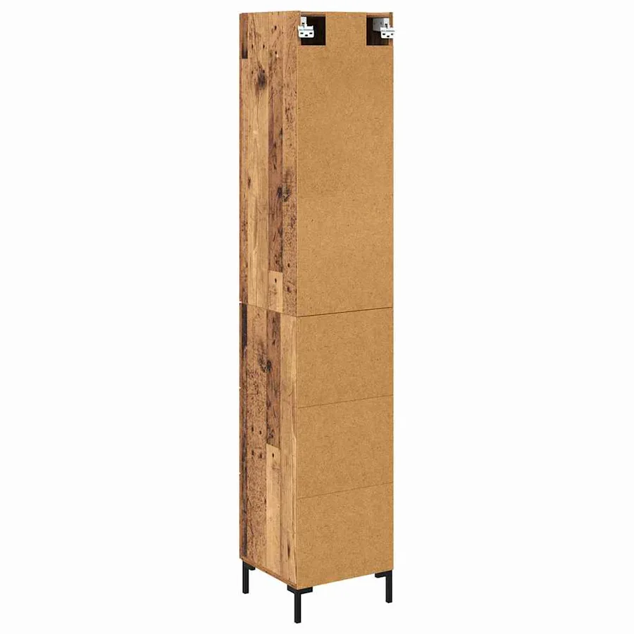 Haut Armoire Bois Ancien 69,5 x 34 x 180 cm Bois d'ingénierie - 8
