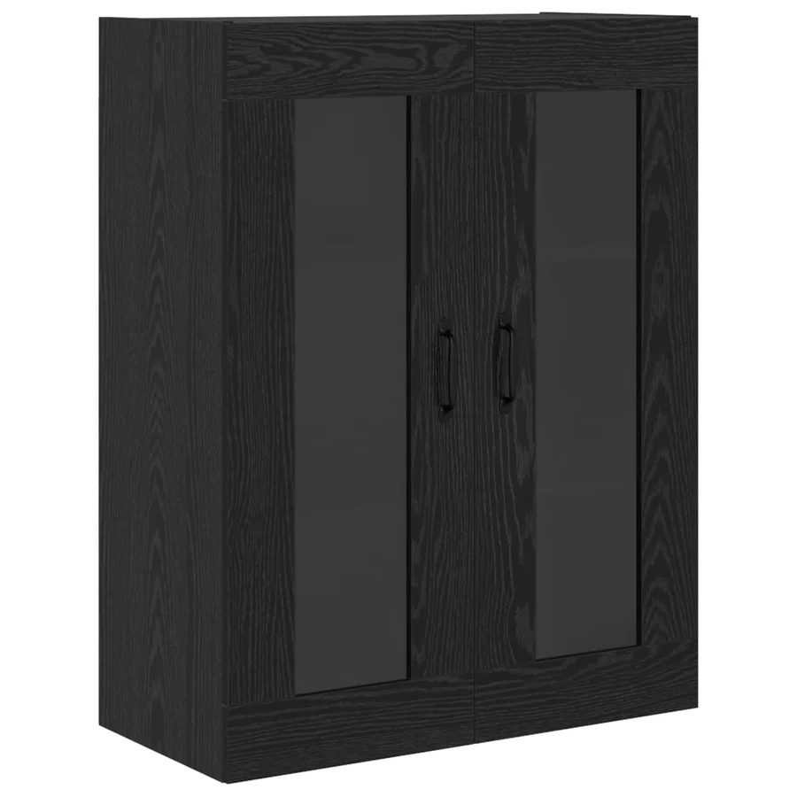 Haut Armoire Chêne noir 69,5 x 34 x 180 cm Bois d'ingénierie - 7