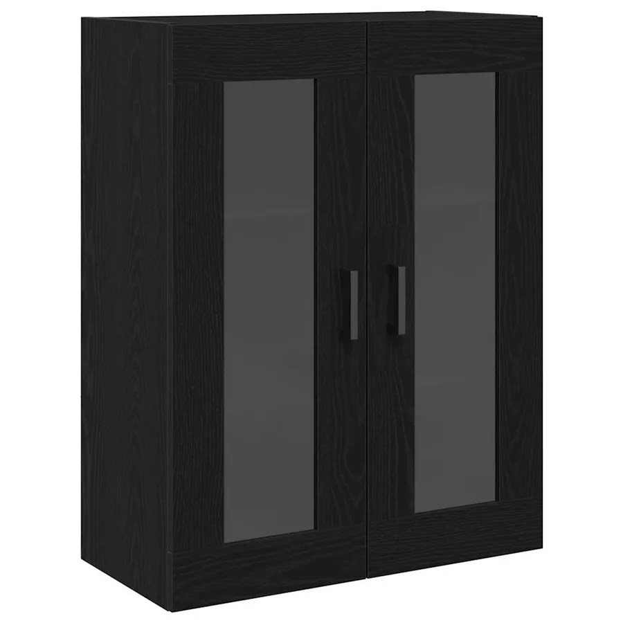 Haut Armoire avec tiroir 2 pcs Chêne noir Bois d'ingénierie - 7