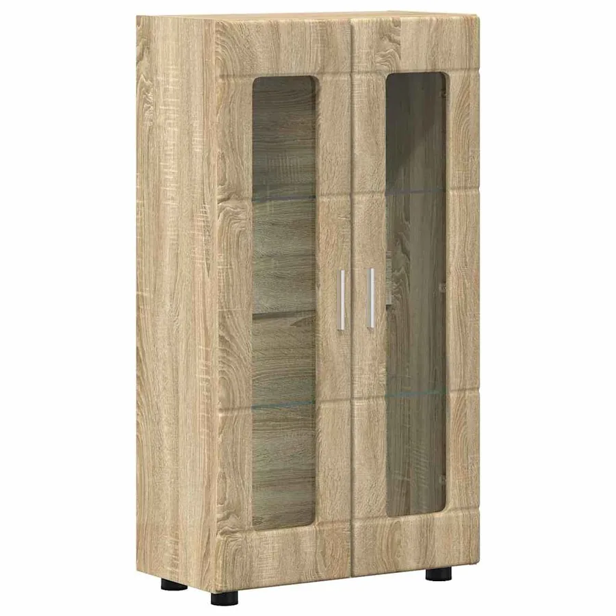 Ensemble meuble TV FLORIN 3 pcs Chêne Sonoma Bois d'ingénierie - 6