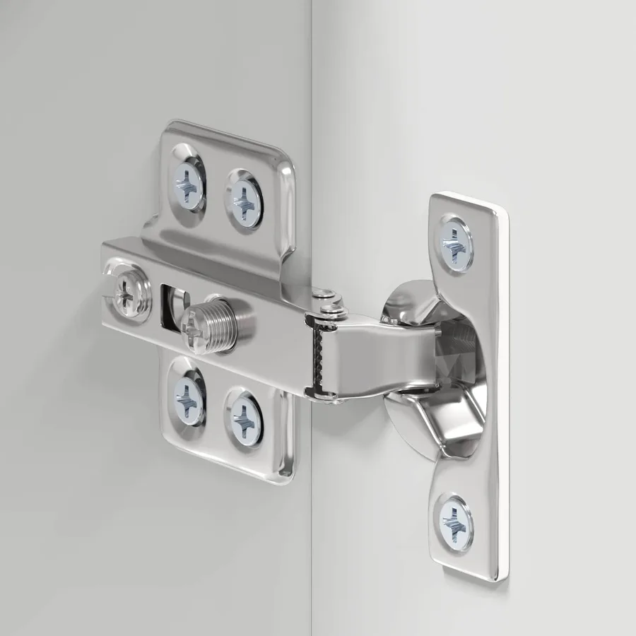 Armoire murale de salle de bain avec porte TULUM Blanc brillant - 8