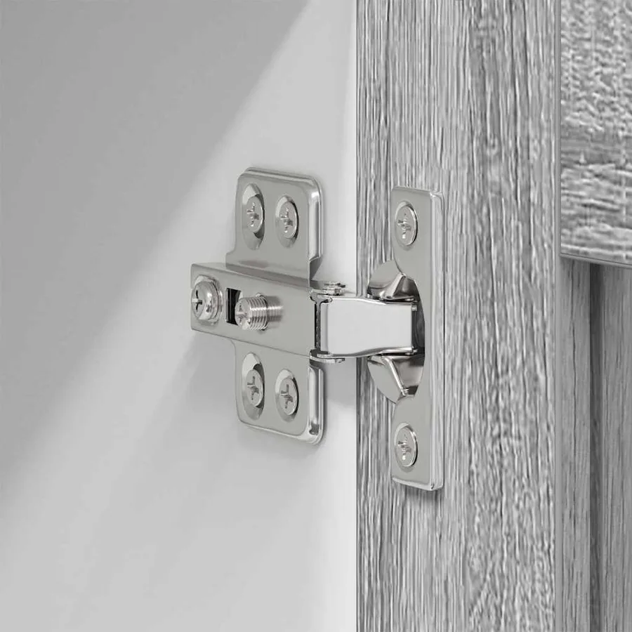 Armoire suspendue avec porte 2 pcs Gris Sonoma 60 x 31 x 40 cm - 8