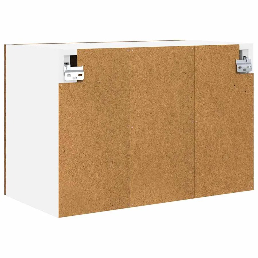 Armoire suspendue avec porte 2 pcs Bois ancien 60 x 31 x 40 cm - 9