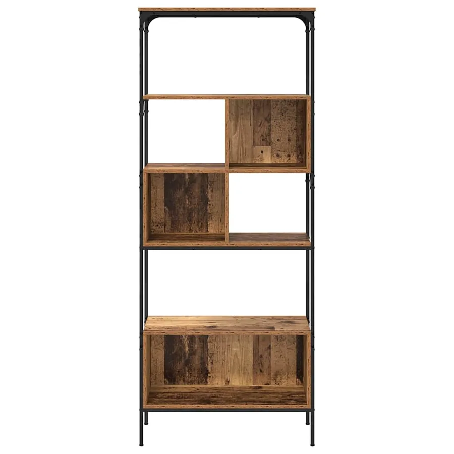 Bibliothèque Bois Ancien 76 x 33 x 188,5 cm Bois d'ingénierie - 5