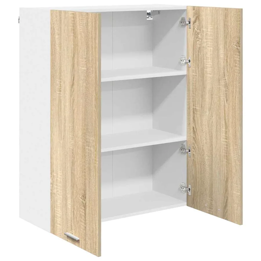 Armoire suspendue avec stockage Chêne Sonoma 80 x 31 x 100 cm - 5