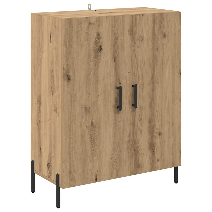Haut Armoire Chêne artisanal 69,5 x 32,5 x 180 cm - 6