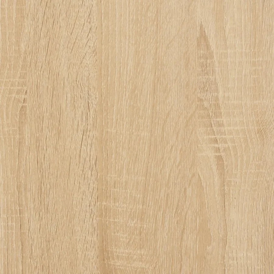 Table console avec étagères chêne sonoma 100x35x75 cm - 8