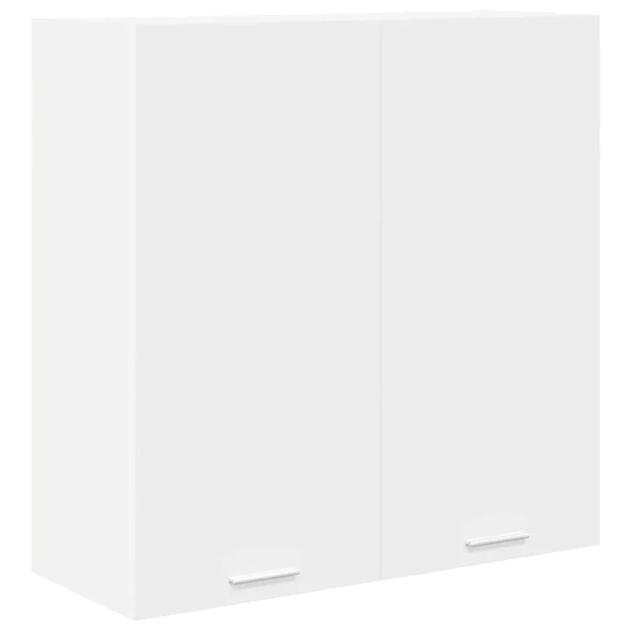 Armoire suspendue Blanc 80 x 31 x 80 cm Bois d'ingénierie - 2