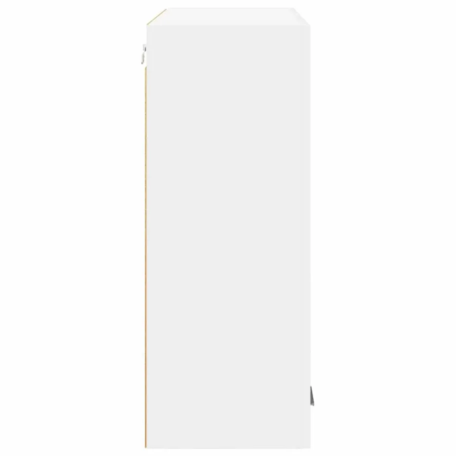 Armoire suspendue Blanc 80 x 31 x 80 cm Bois d'ingénierie - 7