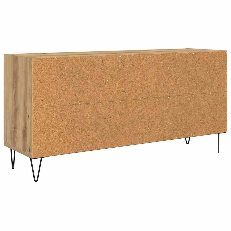 Meuble TV 103,5 x 30 x 50 cm Chêne artisanal Bois d'ingénierie - 7