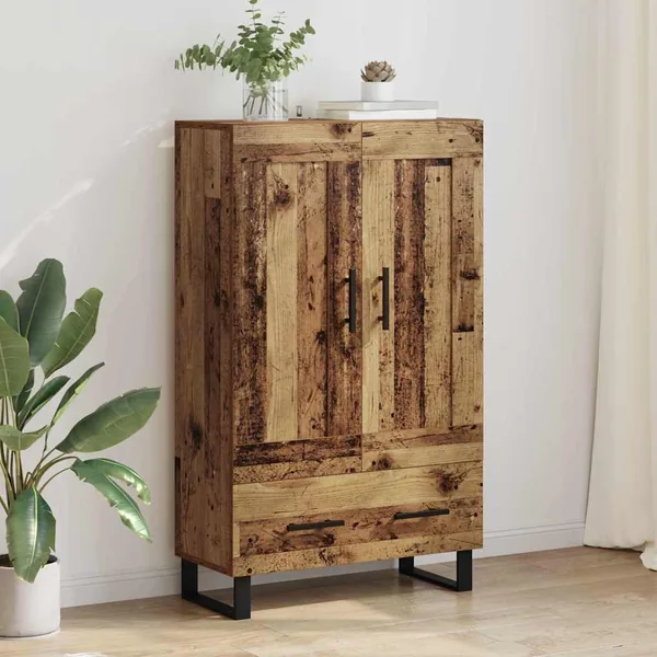 Haut Armoire Bois Ancien 69,5 x 31 x 115 cm Bois d'ingénierie