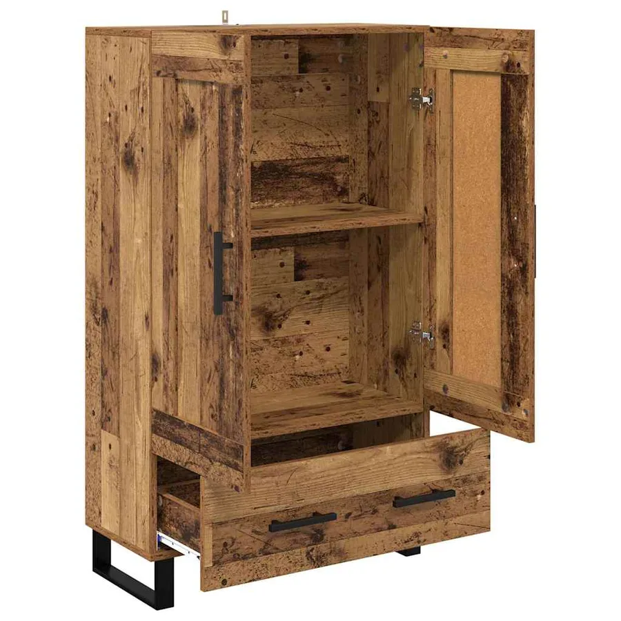 Haut Armoire Bois Ancien 69,5 x 31 x 115 cm Bois d'ingénierie - 5