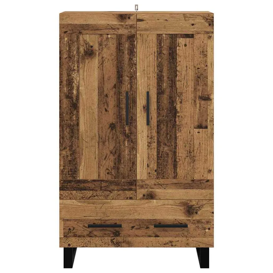 Haut Armoire Bois Ancien 69,5 x 31 x 115 cm Bois d'ingénierie - 6