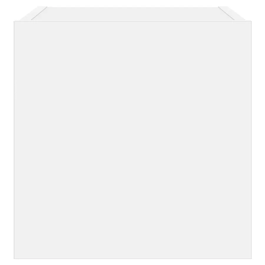 Meubles TV muraux avec lumières LED 2 pcs blanc 30,5x35x30 cm - 8