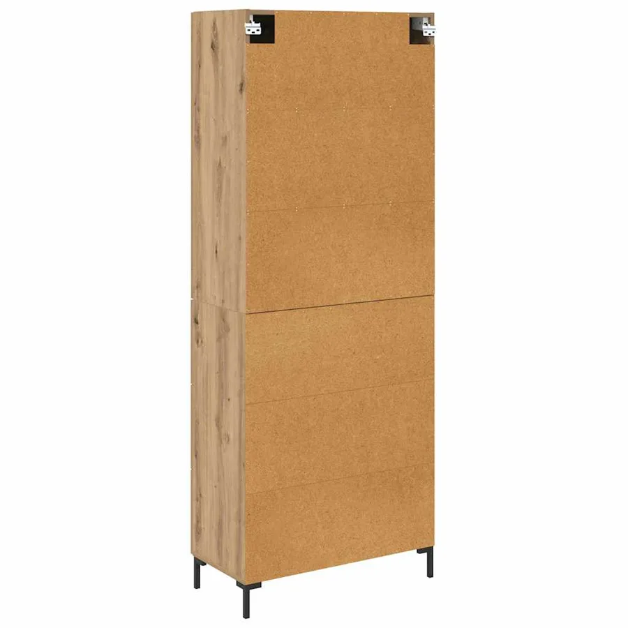 Haut Armoire 2 pcs Chêne artisanal 69,5 x 34 x 180 cm - 10
