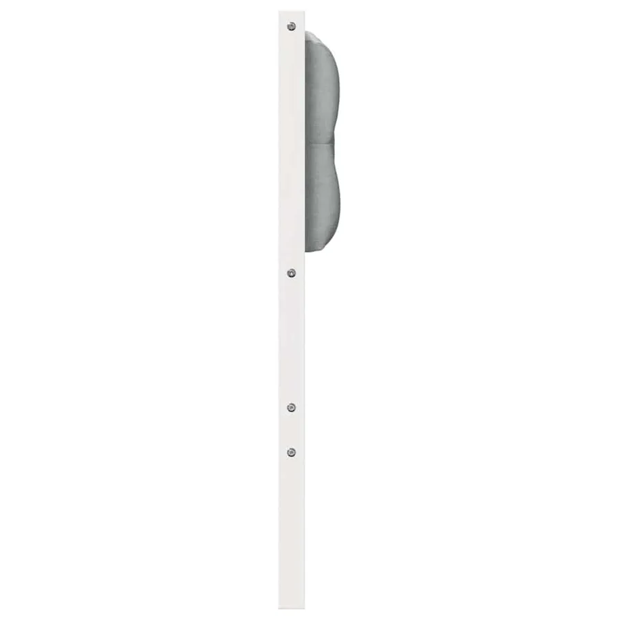 Tête de lit Autre Blanc et gris clair 150 cm Bois massif en pin - 5