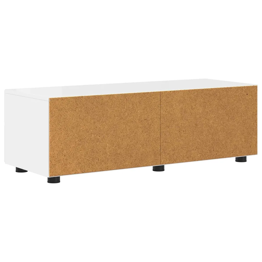 Cabinet en Bois avec tiroir Blanc brillant 100,5 x 39 x 30 cm - 9