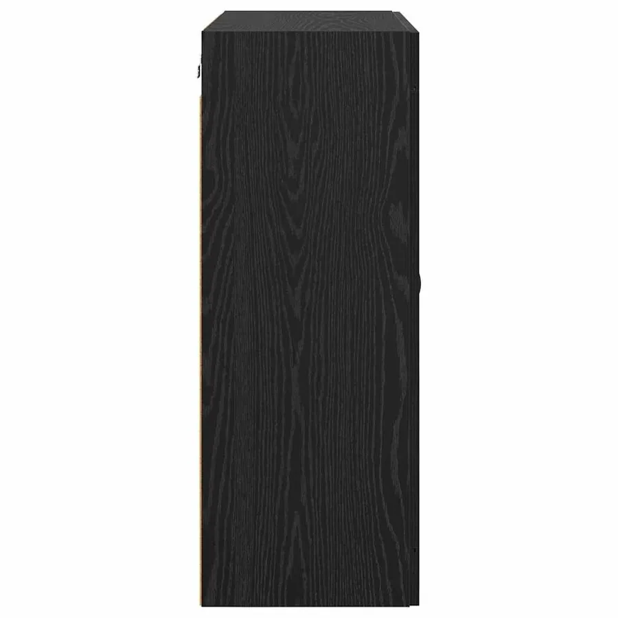 Meuble mural Chêne noir 69,5 x 34 x 90 cm Bois d'ingénierie - 7