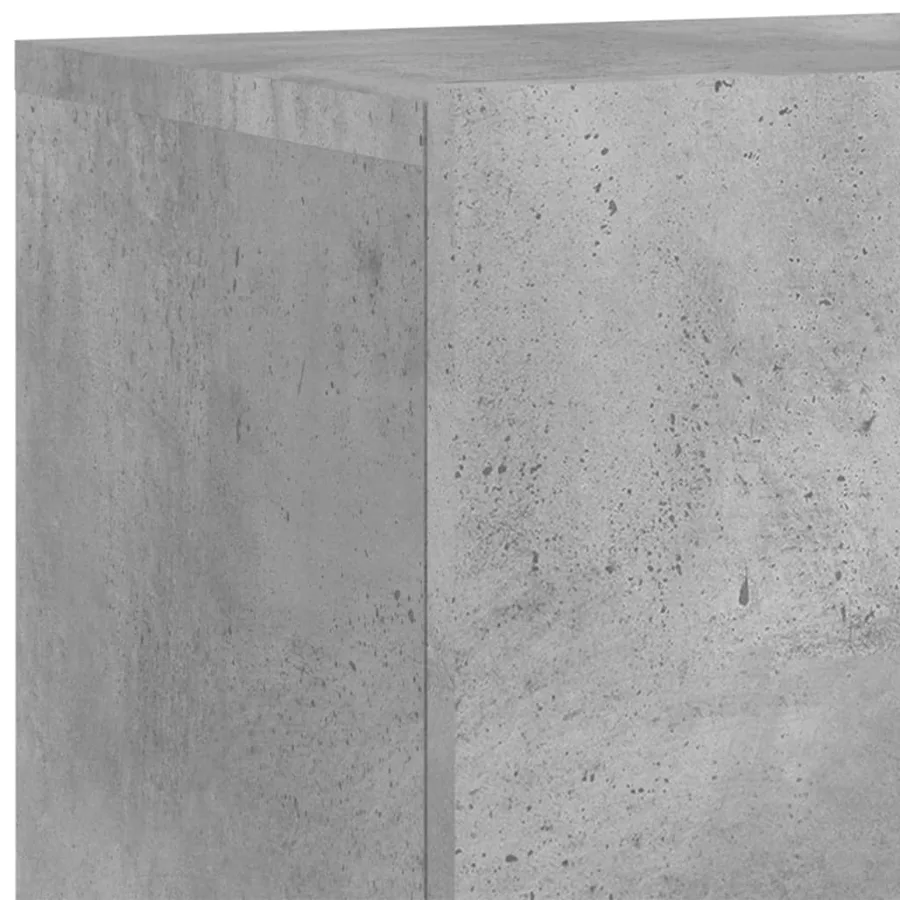 Meubles TV muraux 2 pcs gris béton 80x30x41 cm - 10