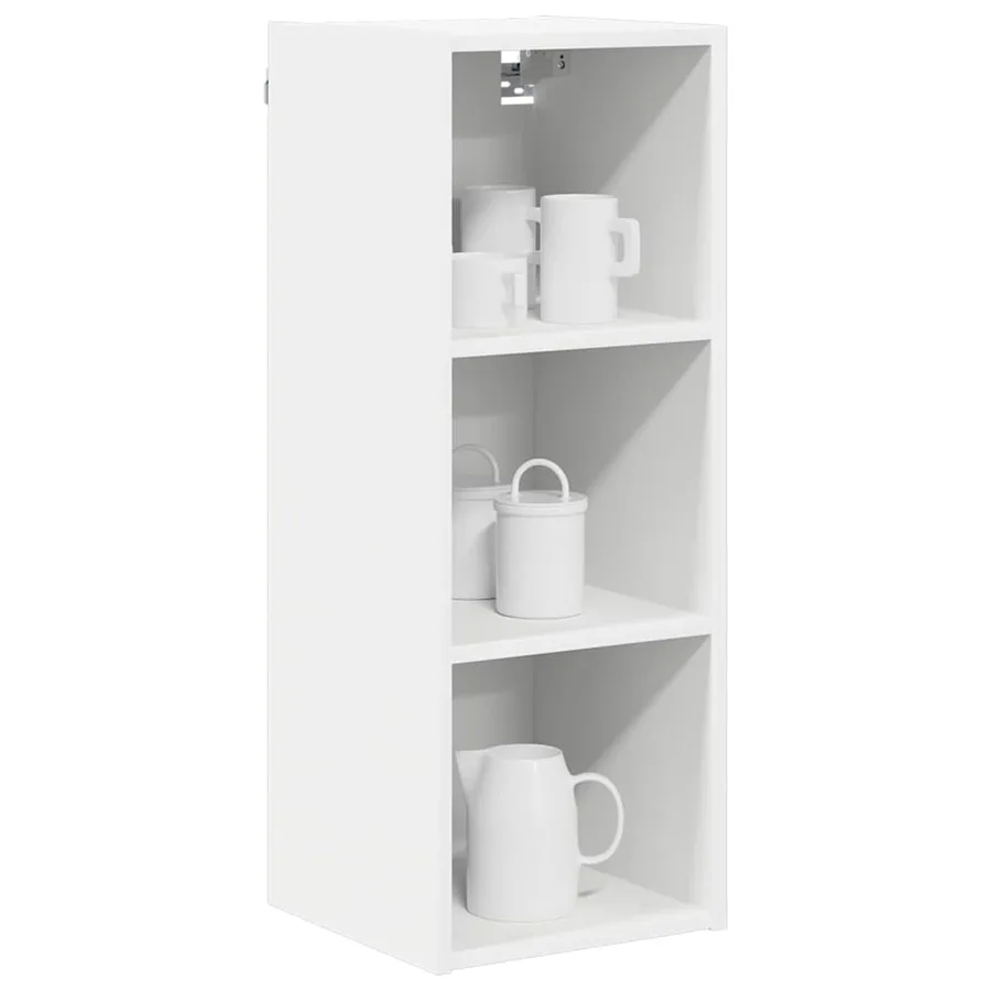 Armoire suspendue avec stockage Riga Blanc 30 x 29,5 x 80 cm - 3