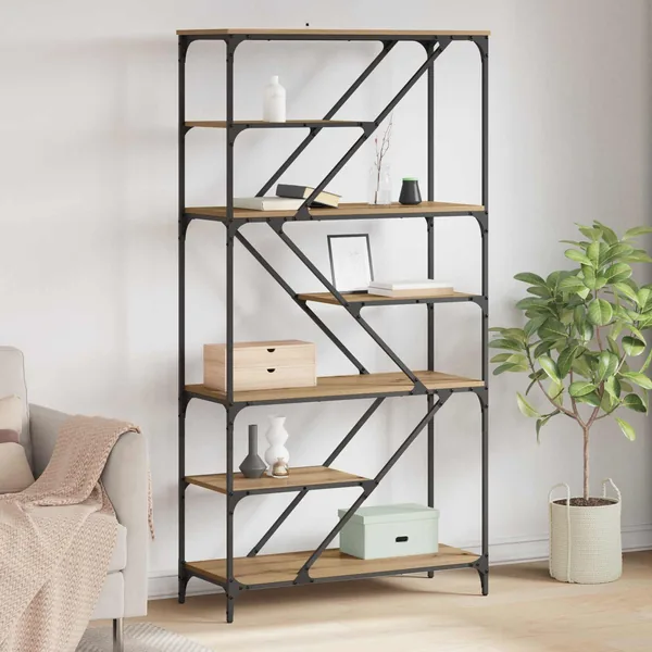 Étagère 9 niveaux 91 x 36 x 176 cm Bois d'ingénierie