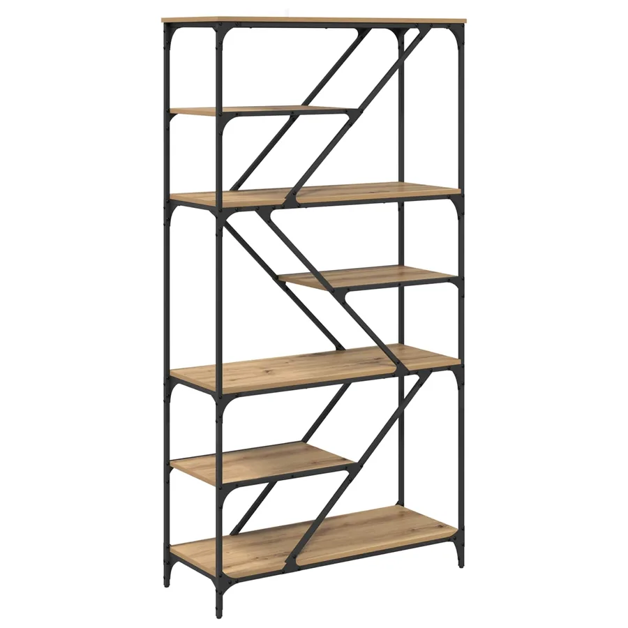 Étagère 9 niveaux 91 x 36 x 176 cm Bois d'ingénierie - 2