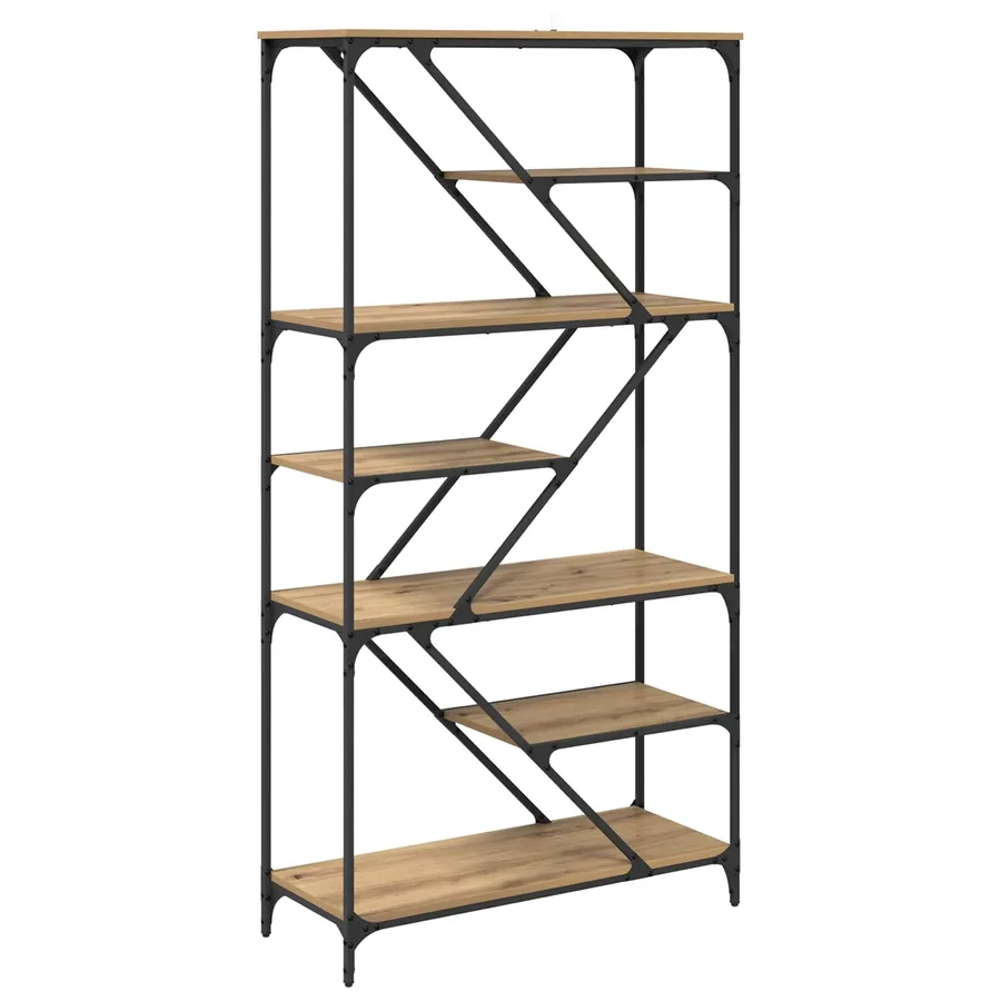 Étagère 9 niveaux 91 x 36 x 176 cm Bois d'ingénierie - 7