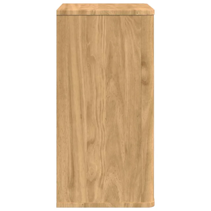 Armoire murale de salle de bain avec étagère FLORO Cire marron - 7