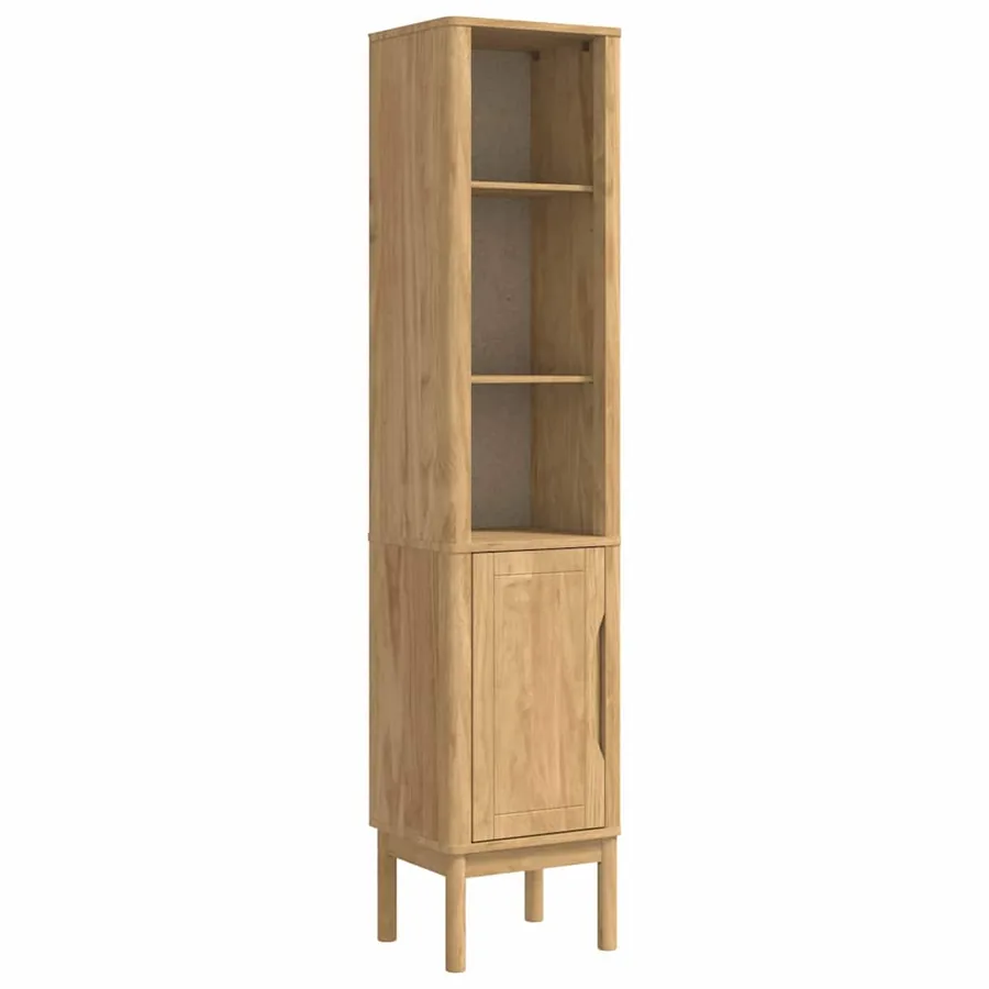 Ensemble de mobilier de salle de bain FLORO 2 pcs Cire marron - 6