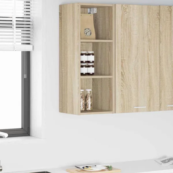 Armoire suspendue avec stockage Chêne Sonoma 30 x 29,5 x 80 cm