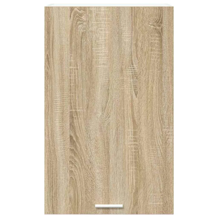 Armoire suspendue Chêne Sonoma et Blanc 50 x 31 x 80 cm - 6