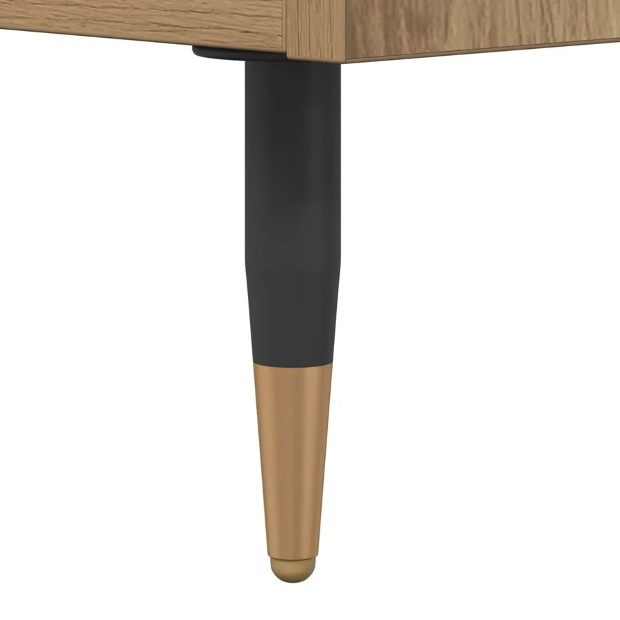 Buffet Chêne artisanal 60 x 35 x 70 cm Bois d'ingénierie - 8
