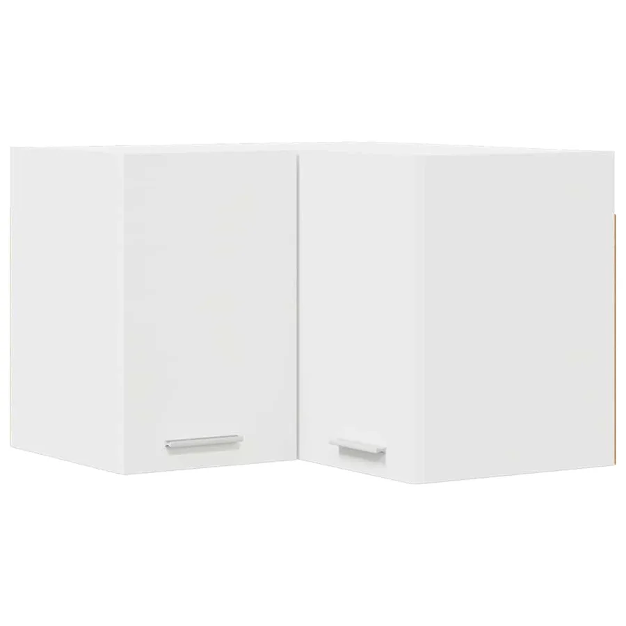 Armoire suspendue Blanc 57 x 57 x 40 cm Bois d'ingénierie - 2