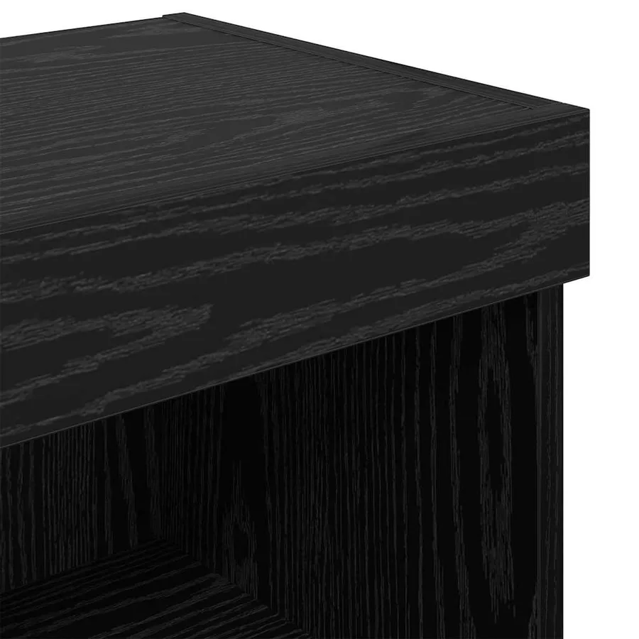 Ensemble meuble TV avec LED 2 pcs Chêne noir 60 x 30 x 30 cm - 8
