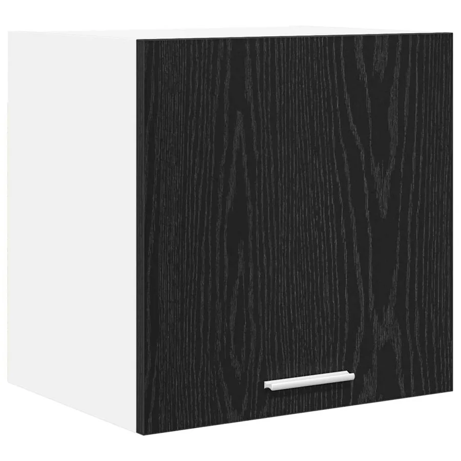 Armoire suspendue 2 pcs Chêne noir et Blanc 40 x 31 x 40 cm - 5