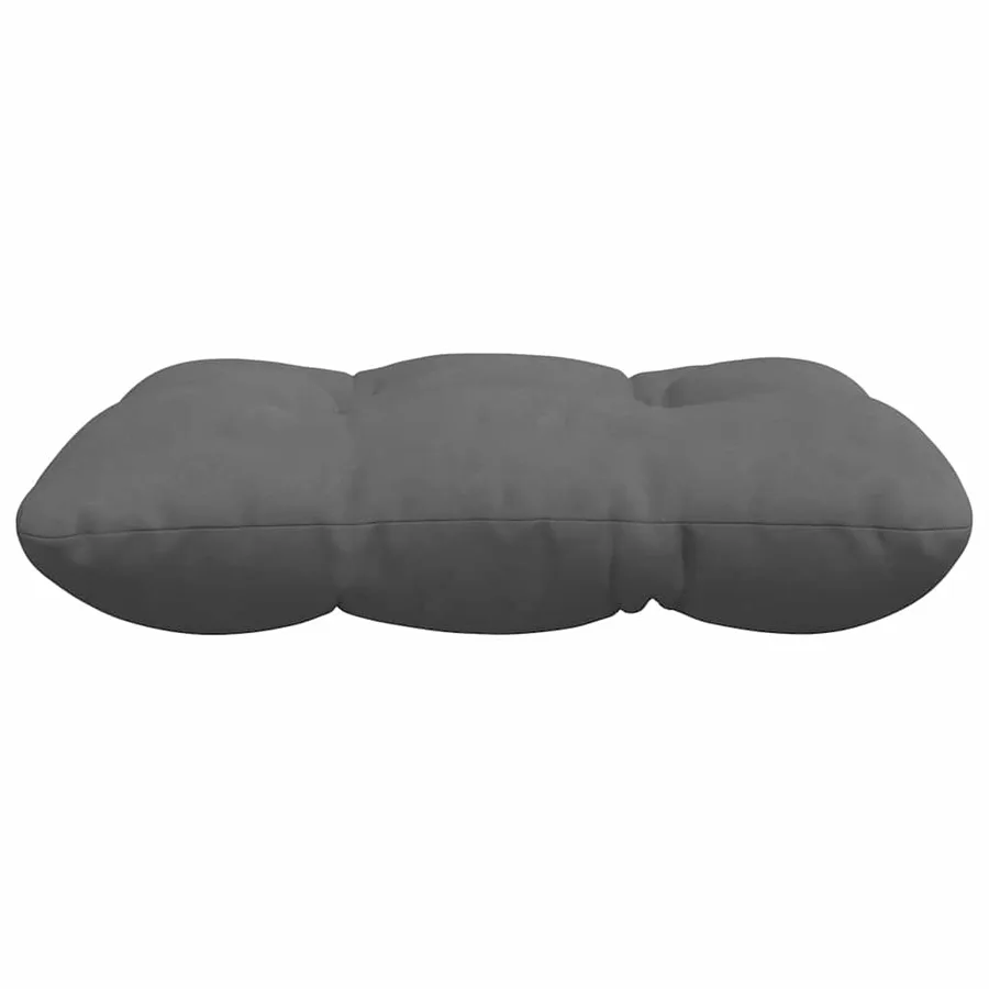 Coussins de siège 4 pcs Gris foncé 45 x 45 cm - 6