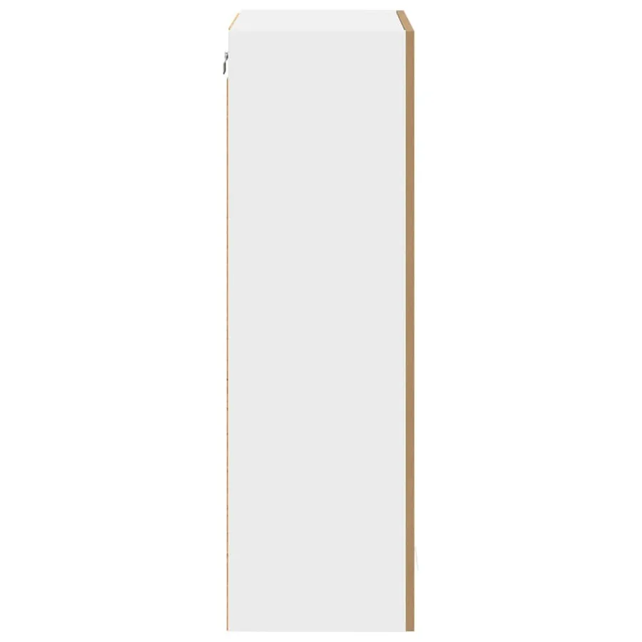 Armoire suspendue avec porte Chêne artisanal 40 x 31 x 100 cm - 7