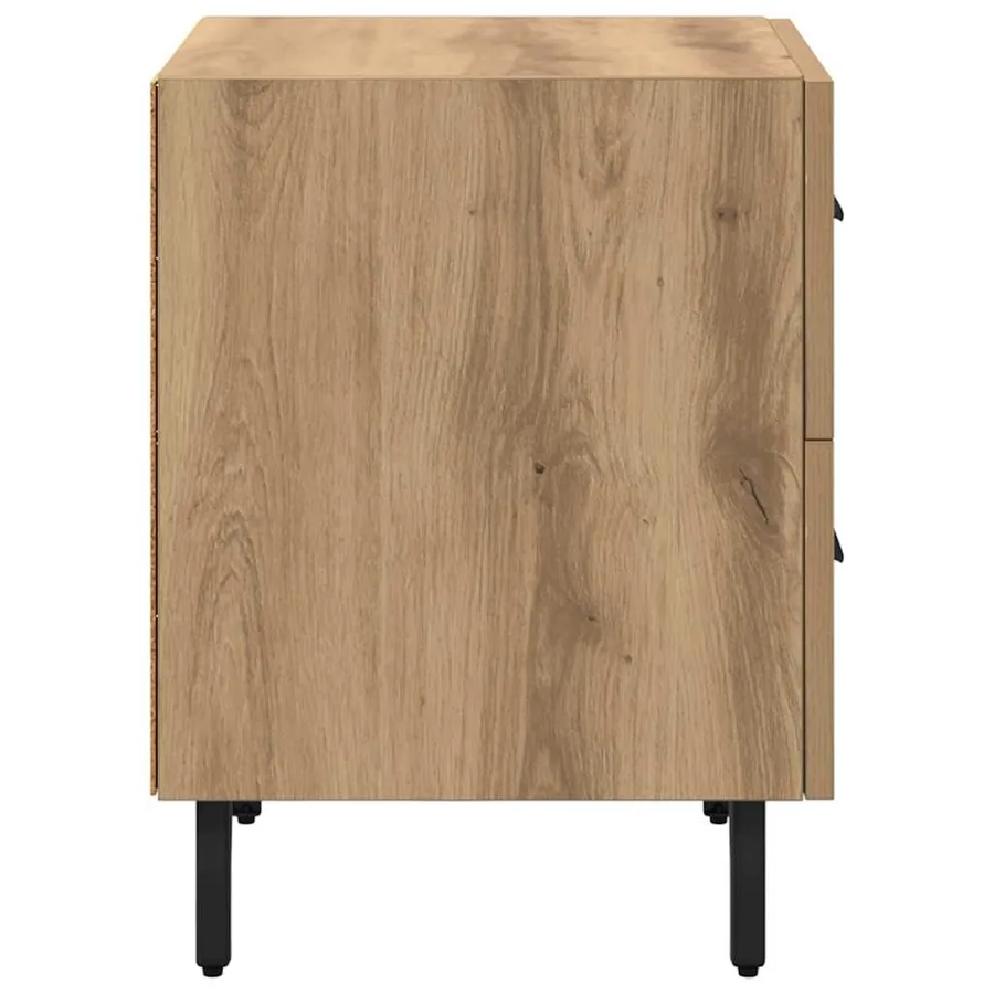 Cabinet de chevet Chêne artisanal 40 x 35 x 47,5 cm - 7