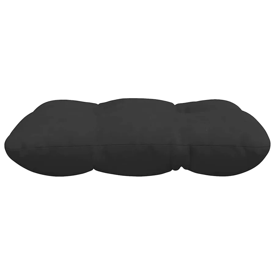 Coussins de siège 4 pcs Noir 40 x 40 cm Tissu en microfibre - 6