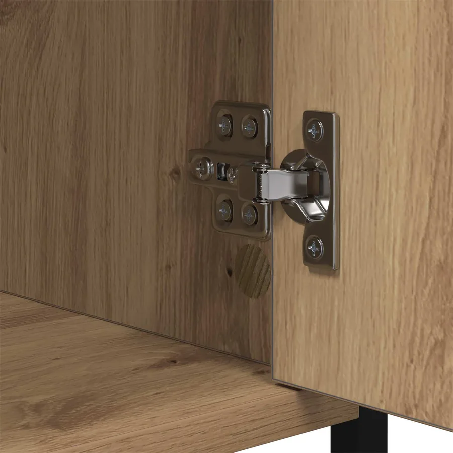 Cabinet de chevet 2 pc Chêne artisanal 40 x 42 x 60cm - 10