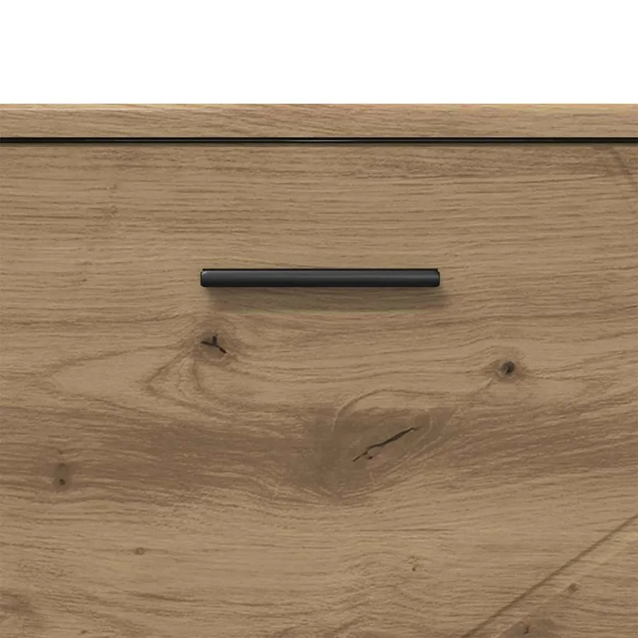 Cabinet de salle de bain Chêne artisanal 76,5 x 35 x 64 cm - 10