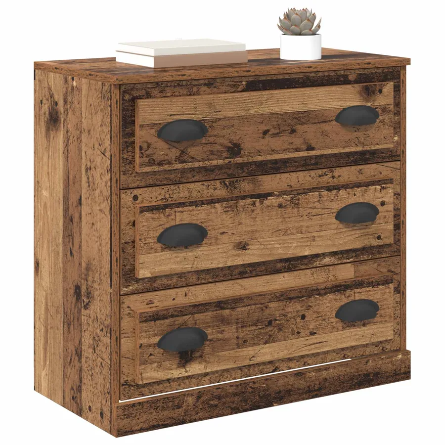Buffet Bois Ancien 70 x 35,5 x 67,5 cm Bois d'ingénierie - 3