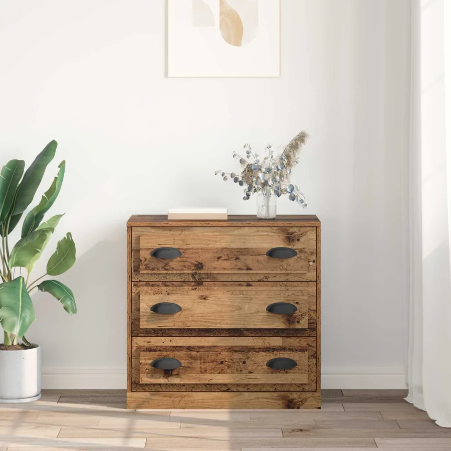 Buffet Bois Ancien 70 x 35,5 x 67,5 cm Bois d'ingénierie - 4