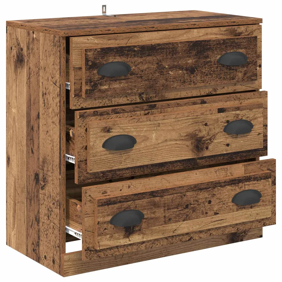 Buffet Bois Ancien 70 x 35,5 x 67,5 cm Bois d'ingénierie - 5