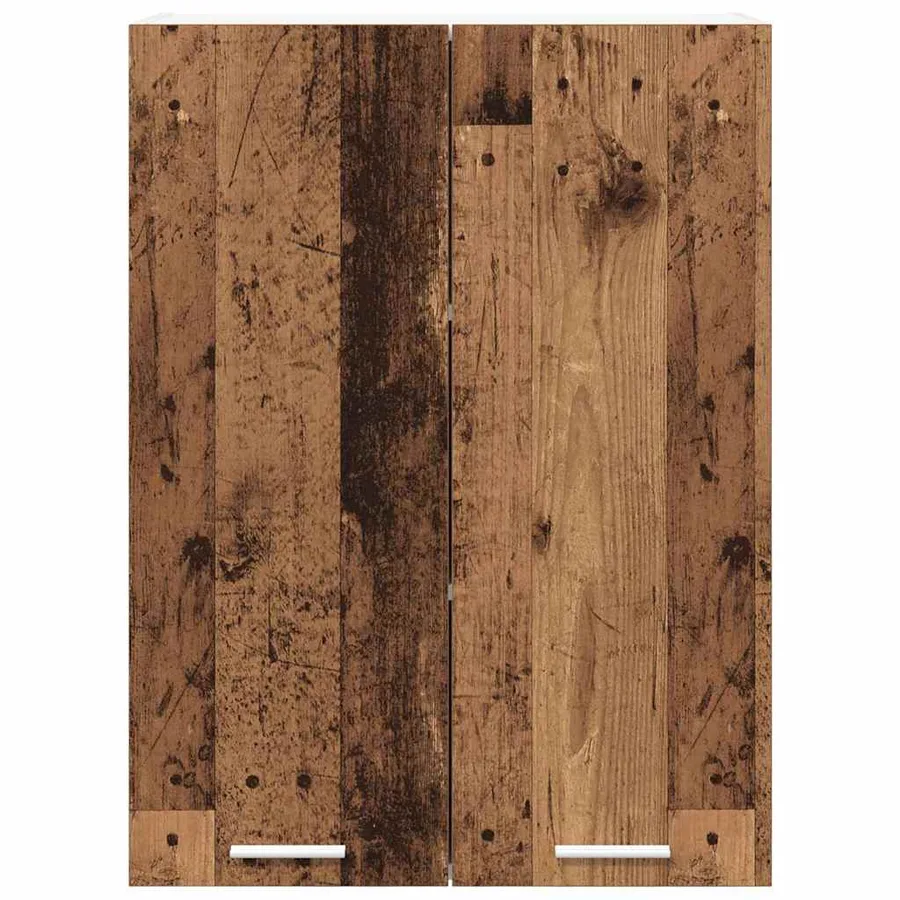 Armoire suspendue Bois ancien 60 x 31 x 80 cm Bois d'ingénierie - 6