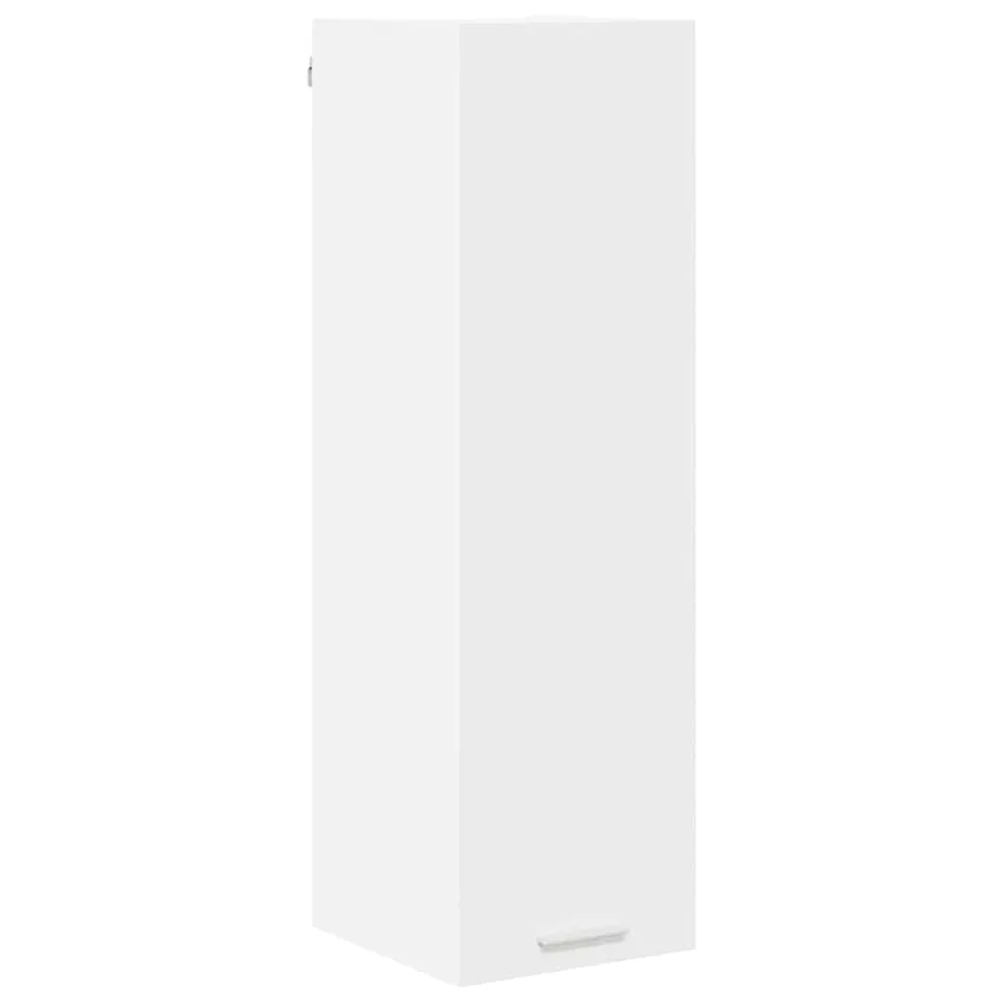 Armoire suspendue Blanc 30 x 31 x 100 cm Bois d'ingénierie - 2