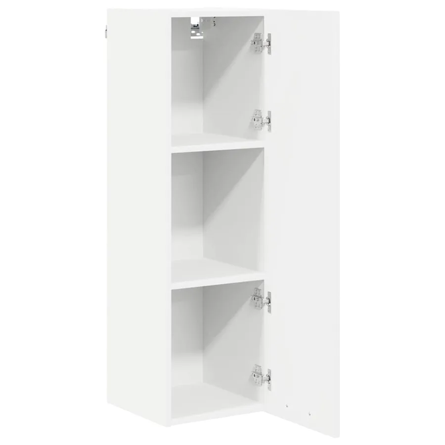 Armoire suspendue Blanc 30 x 31 x 100 cm Bois d'ingénierie - 5