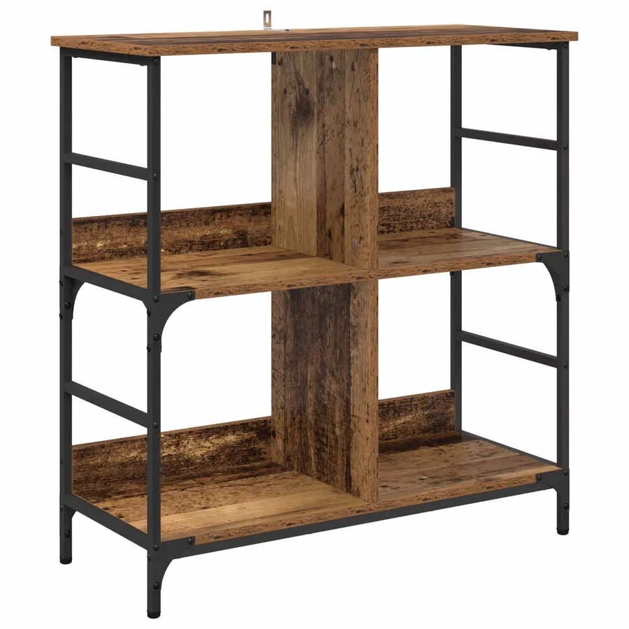 Étagère Bois ancien 78.5 x 33 x 82 cm Bois d'ingénierie - 2
