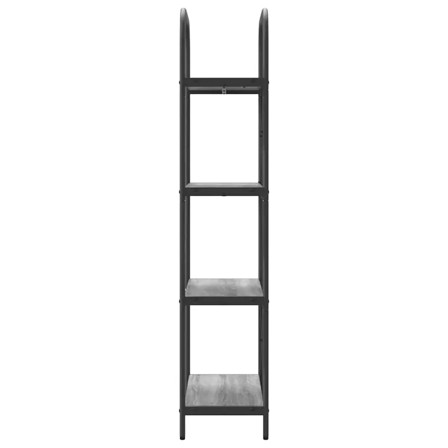 Étagère Gris Sonoma 60 x 30 x 146 cm Bois d'ingénierie - 6