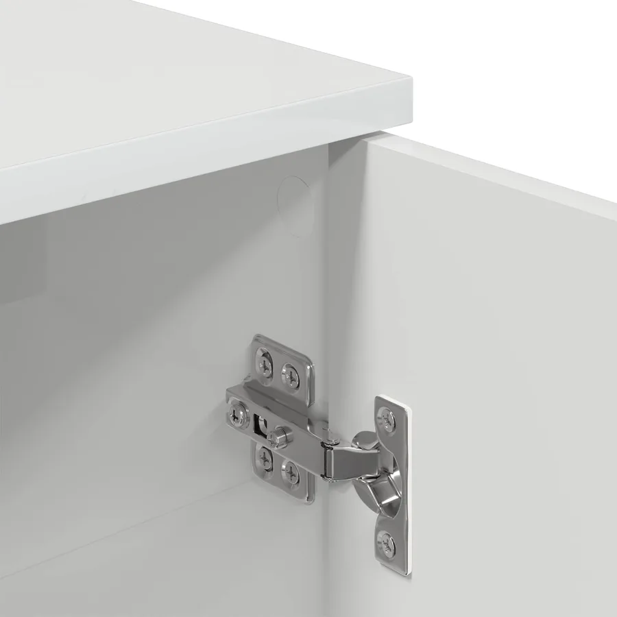 Cabinet de salle de bain Blanc brillant 30 x 31,5 x 61 cm - 11